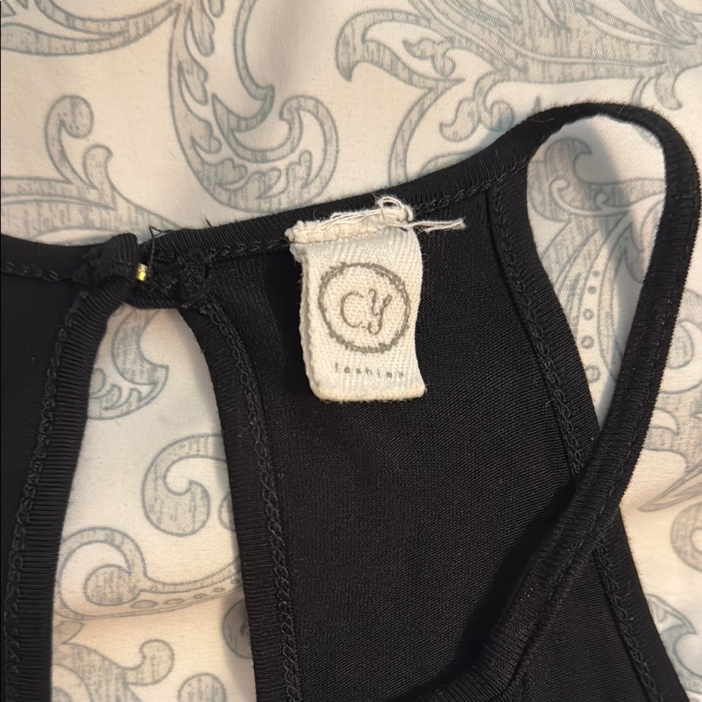 Black Halter Backless Sundress for Night Out - Picture 4 of 5